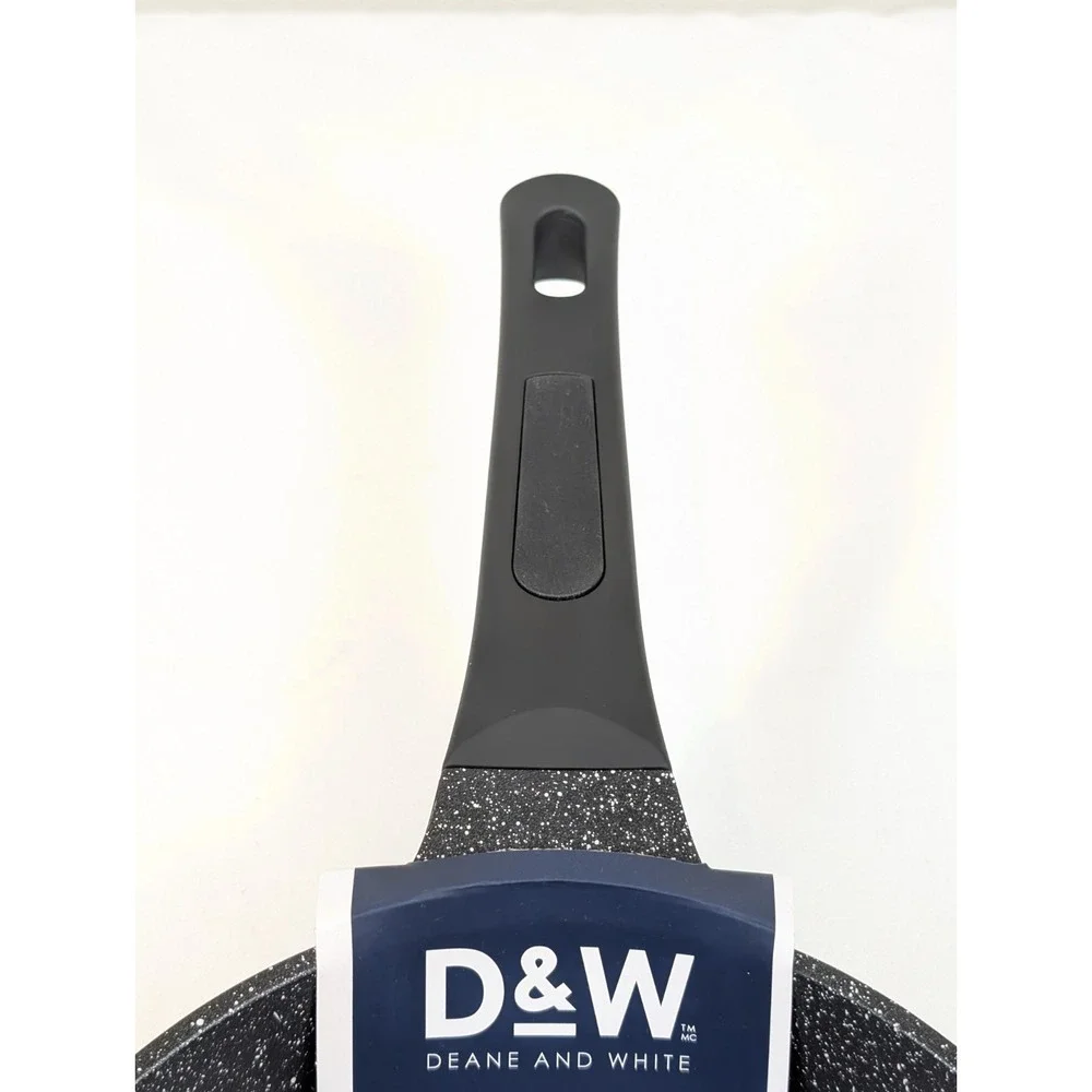 D&W Frying Pan 8 Inch Nonstick FRY Skillet Black Deane & White Premium Cookware